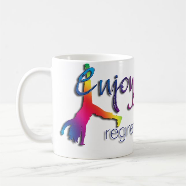Mug Profitez de tout - ne regrettez rien! ! ! (Gauche)
