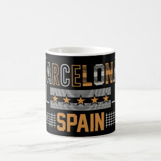 Mug Profitez de votre café avec une Barcelone