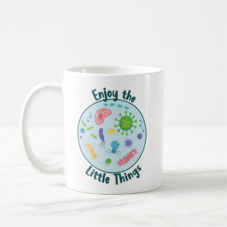 Mug Profitez des petites choses amusantes Biologie
