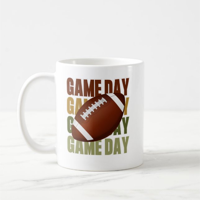 Mug Profitez Du Jeu De Football Avec Ce Jeu Day (Gauche)