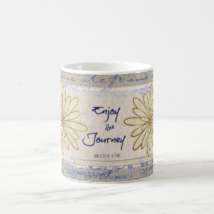 Mug Profitez du voyage; une étape à la fois devis