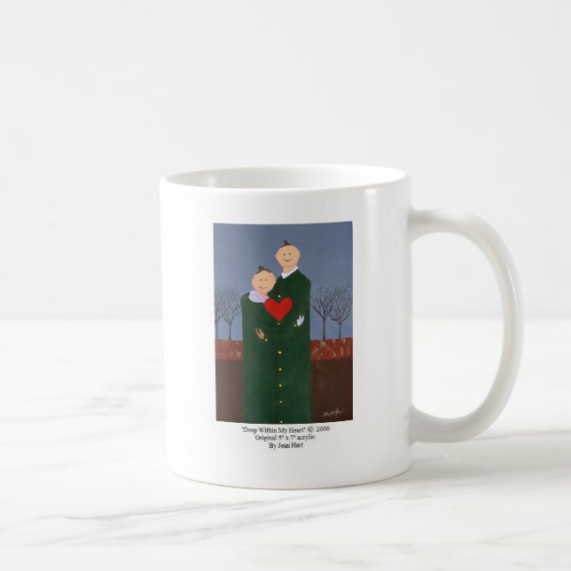 Mug Profondément dans mon coeur (Droite)