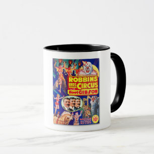 MUG PROGRAMME CIRCUS DES ANNÉES 1930 COUVRIR L'ART