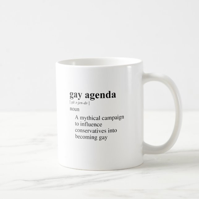 MUG PROGRAMME GAY (Droite)