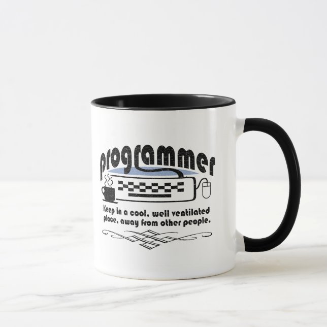 Mug Programmeur drôle (Droite)