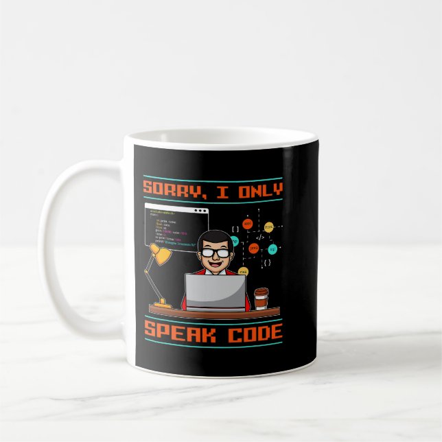 Mug Programmeur ingénieur logiciel Code développeur Ne (Gauche)