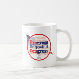 Mug Progrès.  L'opposé du congrès