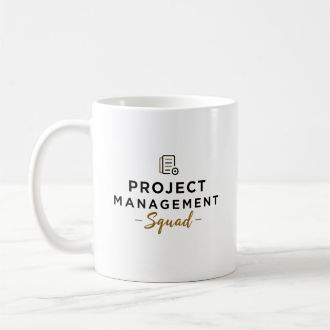 Mug Project Management Squad – Document Icon (Gauche)