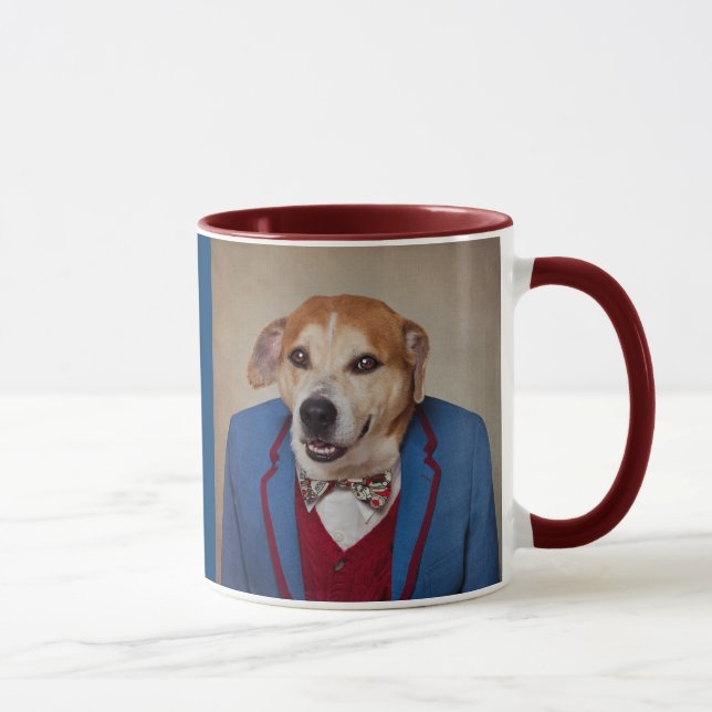 Mug Projet d'animaux familiers d'abri - couperets (Droite)