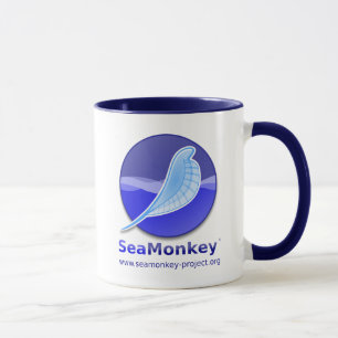 Mug Projet de SeaMonkey - logo vertical