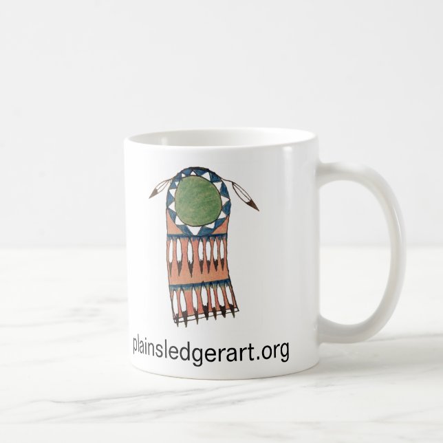 Mug Projet d'édition d'art de registre d'Indien de (Droite)
