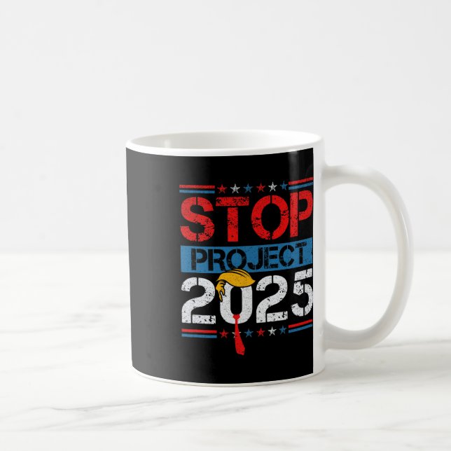 Mug Projet Trump 2025 - Projet anti-Trump 1 (Droite)