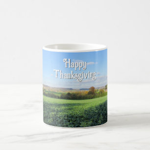 Mug Promenade champêtre d'automne - Thanksgiving perso