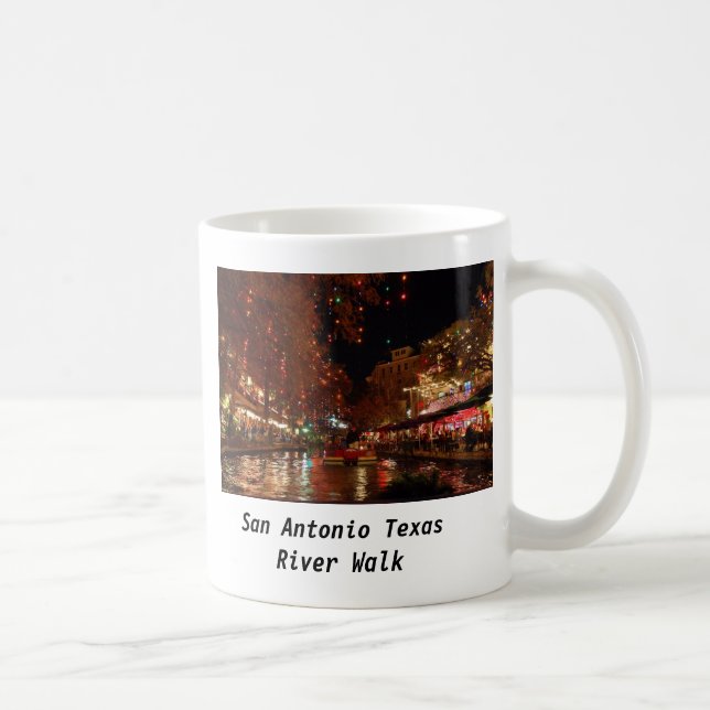 Mug Promenade de rivière de San Antonio le Texas (Droite)