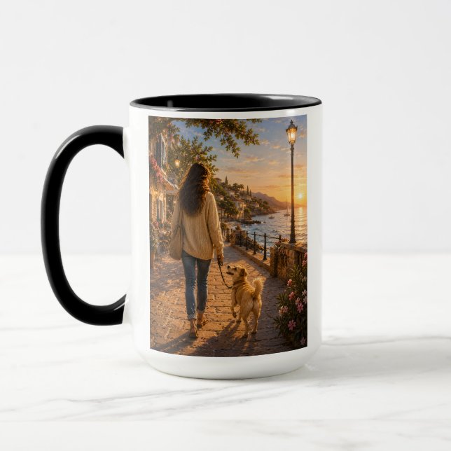 Mug Promenade printanière avec ma meilleure amie (Gauche)