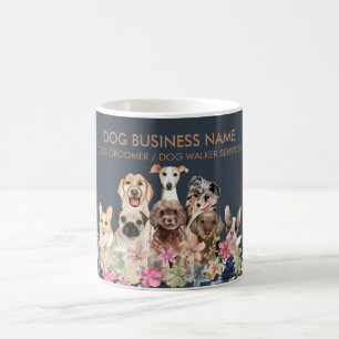 Mug Promeneur de chiens Garde d'animaux Brun Marine