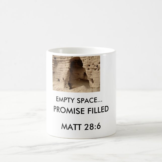 MUG PROMESSE VIDE DE L'ESPACE… REMPLIE (Centre)