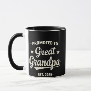 Mug Promoté pour le cadeau de famille Great Grand-père