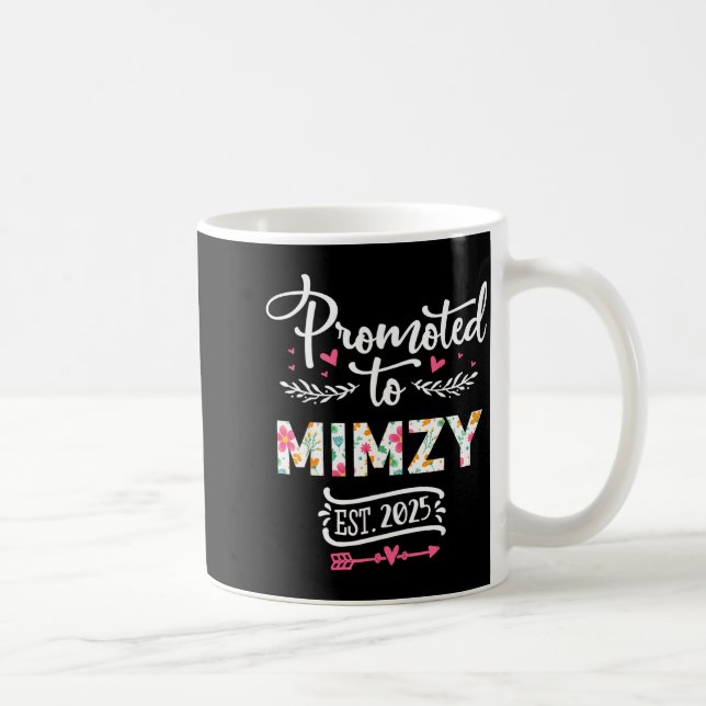 Mug Promoted To Mimzy 2025 Cute Pregnancy Announcement (Droite)