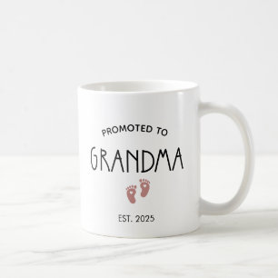 MUG PROMOTION À GRANDMA PERSONNALISÉE ANNÉE