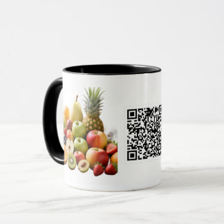 Mug promotionnel d'entreprise avec code-barres per