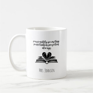 Mug Promouvoir avec passion la perfection de la ponctu