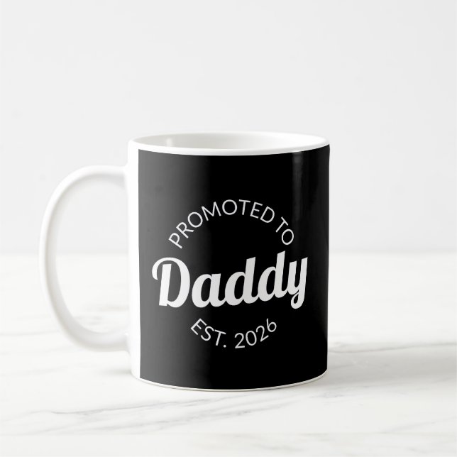 Mug Promu À Daddy Est. 2026 I (Gauche)