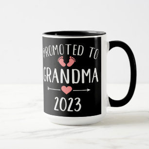 Mug Promu à grand-mère 2023 faire-part de grossesse