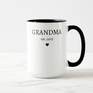 Mug Promu à Grand-mère et Grand-père Est 2025