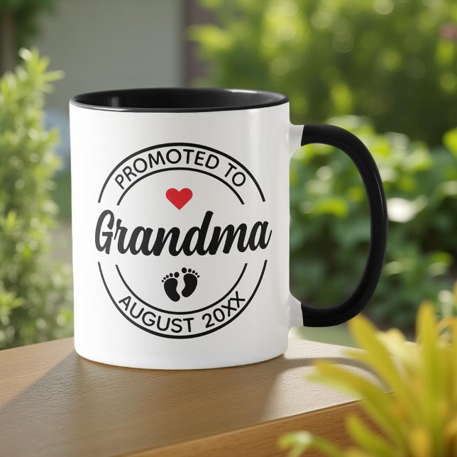 Mug Promu à Grand-mère Faire-part sur mesure de grosse (Créateur téléchargé)