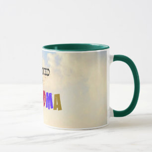 Mug Promu à grand-mère, Pastel Clouds Design