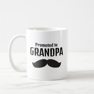 Mug Promu à grand-père Funny Moustache Nouveau grand-p