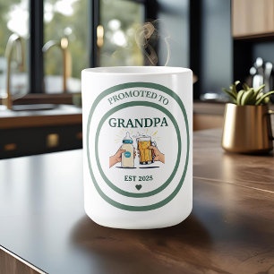 Mug Promu à Grandpa Est. 2025
