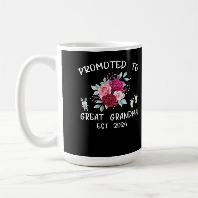 Mug Promu À Great Grand-mère Est 2024 (Gauche)