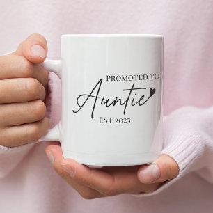 Mug Promu à la tante EST   Nouveau cadeau de tante