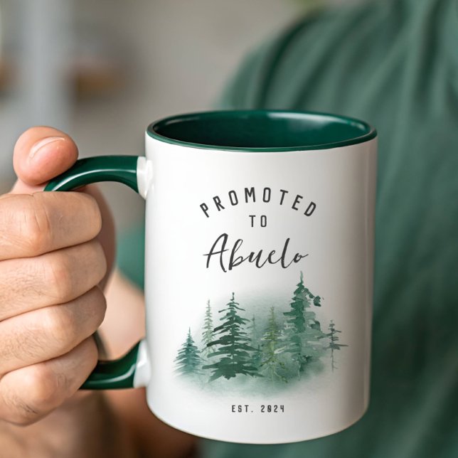 Mug Promu à l'année d'Abuelo Est. (Créateur téléchargé)