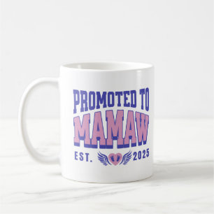 Mug Promu À Mamaw Est.2025 Faire-part De Grossesse
