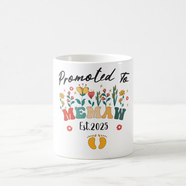Mug Promu à Memaw est. 2025 : Une année spéciale pour  (Centre)
