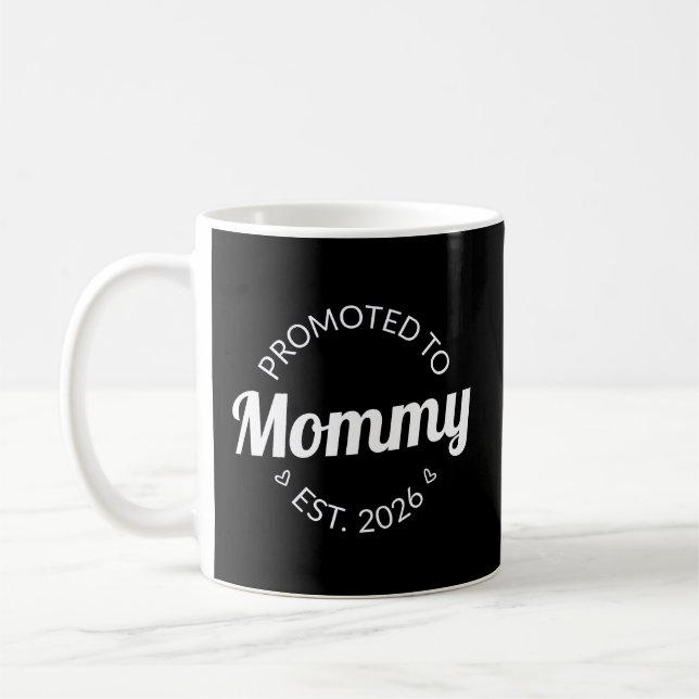 Mug Promu À Mommy Est. 2026 I (Gauche)