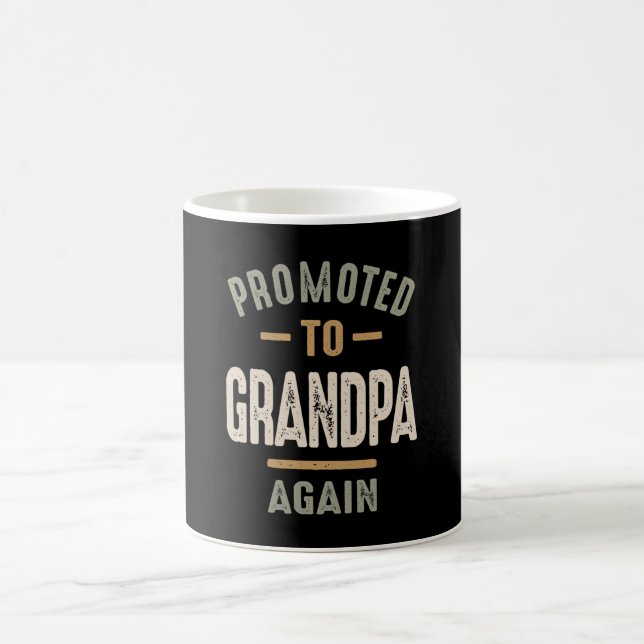 Mug Promu à nouveau grand-père - Père et grand-père (Centre)