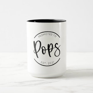 Mug Promu à Pops Nouveau Grand-Parent
