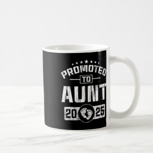 Mug Promu À Tante Est. 2025 Drôle Bientôt Être Tante