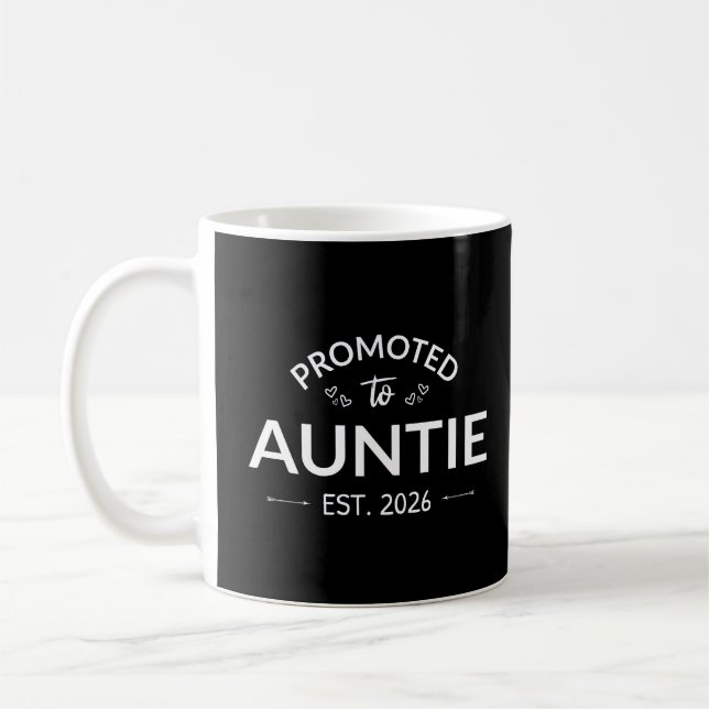 Mug Promu À Tante Est. 2026 II (Gauche)