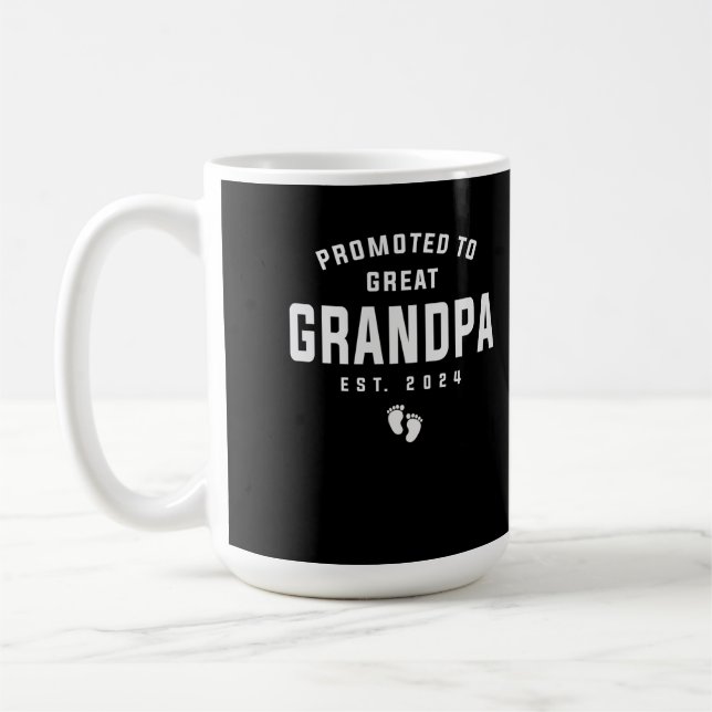 Mug Promu Au Grand Grand-Père À Être Est 2024 (Gauche)