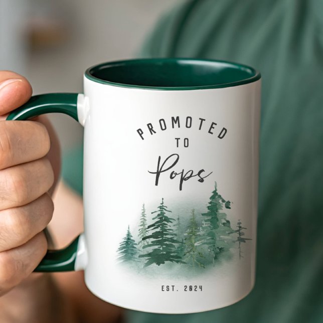Mug Promu au rang de Papi, année estimée. (Créateur téléchargé)