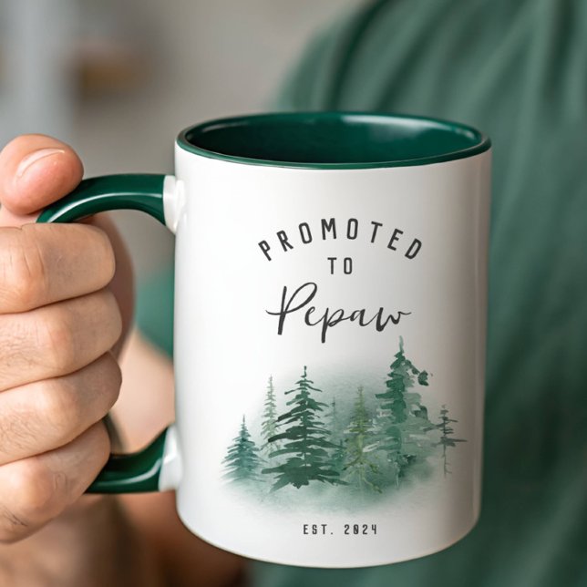 Mug Promu au rang de Papy cette année. (Créateur téléchargé)