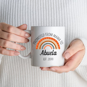 Mug Promu De Mama À Abuela Est 2024 Grand-mère