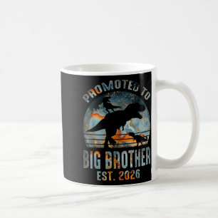 Mug Promu grand frère 2026 dinosaure t-rex garçons