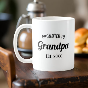 Mug Promu Grand-père Estimé 2025 Personnalisé