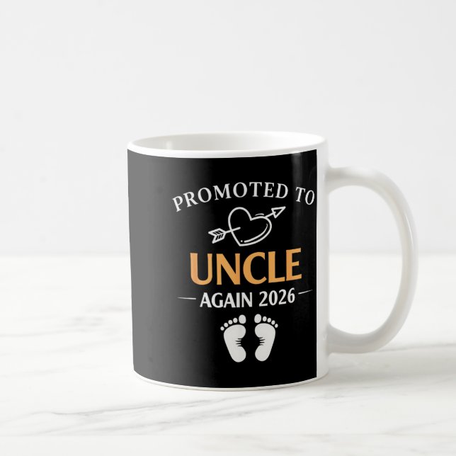 Mug Promu Oncle Encore Est 2026 Cœur Flèche (Droite)